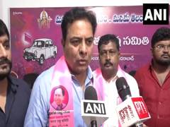 
      
      Telangana KTR allges 'scam', says 