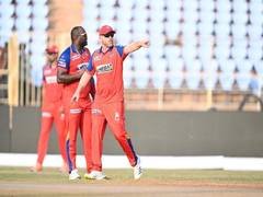 
      
      India Capitals begin Legends League Cricket campaign with win
      
      
