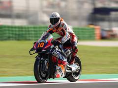 
      
      Marini, Mir focus on positives after best qualifying of season
      
      