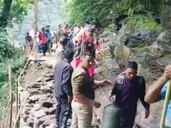 
      
      Uttarakhand: Rescue forces ensure safe movement of pilgrims 
      
      