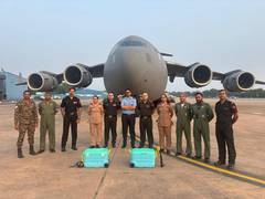 
      
      Indian Air Force airlifts live organs from Pune to Delhi
      
      