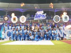 
      
      CM Pushkar Singh Dhami honours Uttarakhand Premier League winners
      
      