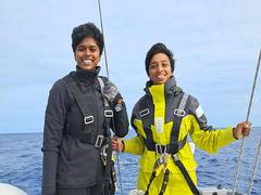 
      
      Two Indian Navy female officers to leave for 2nd edition
      
      