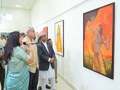 
      
      Art exhibition on “Ramayan Resonance” starts in Nepal
      
      