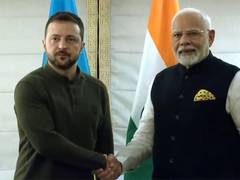 
      
      PM Modi holds bilateral meeting with Ukraine President Zelenskyy
      
      
