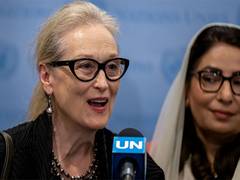 
      
      Meryl Streep on women's condition in Afghanistan
      
      