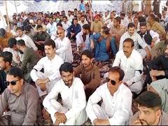 
      
      PoJK: Ad-hoc employees hold protest for permanent positions 
      
      