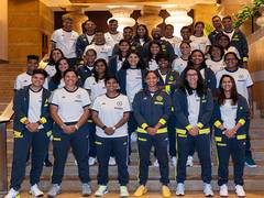 
      
      Indian team departs for UAE ahead of ICC Women's T20 World Cup
      
      