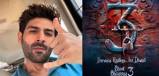 
      
      Kartik Aaryan excited about Bhool Bhulaiyaa 3, shares poster
      
      