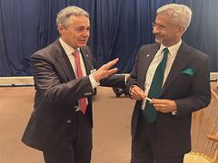 
      
      Jaishankar meets counterparts from South Korea, Nigeria, Somalia
      
      