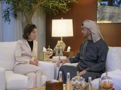 
      
      UAE President and US Secretary of Commerce discuss 
      
      