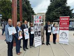 
      
      World Sindhi Congress protests at UN, demands action
      
      