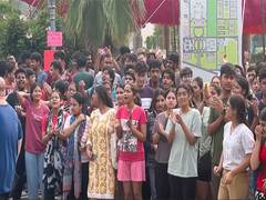 
      
      Student protest at RGNUL in Patiala continues on fifth day
      
      