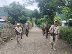 
      
      Security forces conduct search operations in Manipur
      
      