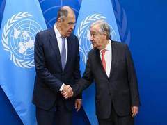 
      
      Lavrov meets Guterres, discusses 'Pact for the Future'
      
      