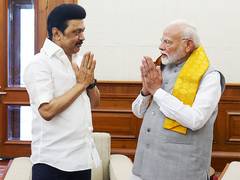 
      
      Tamil Nadu CM Stalin meets PM Modi
      
      