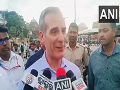 
      
      US Ambassador Garcetti visits Lord Jagannath temple in Puri
      
      