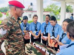 
      
      Assam Downtown University forensic science students engage in...
      
      