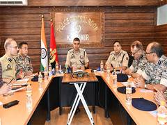 
      
      IGP Kashmir reviews law and order situation in Srinagar
      
      