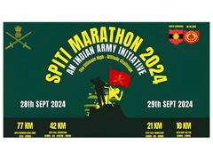 
      
      Indian Army Organises high-altitude marathon in Himachal
      
      