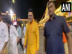 
      
      Jay Shah offer prayers at Tirumala Tirupati temple
      
      