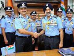
      
      Air Chief Marshal AP Singh takes over as new IAF chief
      
      