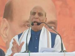 
      
      Rajnath Singh hits back at Congress Chief Kharge's remark
      
      