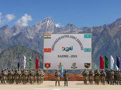 
      
      India-Kazakhstan Joint Military Exercise KAZIND-2024 begins...
      
      