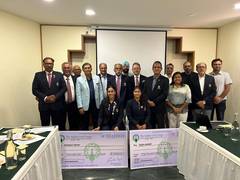 
      
      IGU felicitates Mannat, Zara for R&A Girls Amateur performance
      
      