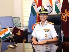 
      
      Surgeon Vice Admiral Arti Sarin, first woman DG of AFMS
      
      