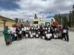 
      
      FSSAI launches 'Food Safety on Wheels' initiative in Nubra Valley
      
      