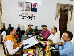 
      
      Uttarakhand CM Dhami holds high-level review meeting
      
      