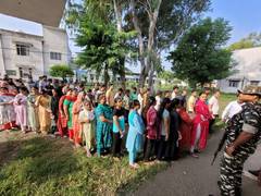 
      
      J&K Assembly elections conclude peacefully, voter turnout at 63.4
      
      