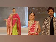 
      
      Celebs walk the ramp at  'Namo Bharat' event 
      
      