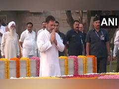 
      
      Rahul Gandhi pays tribute to Mahatma Gandhi on Gandhi Jayanti
      
      