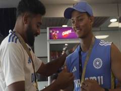 
      
      Jaiswal, Siraj secure 'Fielder of the Series' medal
      
      