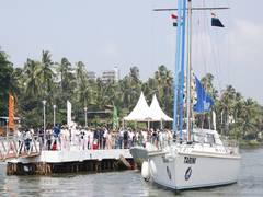 
      
      Two Indian Navy women sail out for second global circumnavigation
      
      