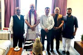 
      
      Congress' Bobby Panicker and former Nagaland deputy speaker T...
      
      