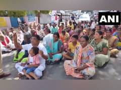 
      
      Tea workers staging protest for hiked wages  in West Bengal
      
      