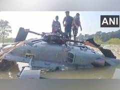 
      
      IAF chopper makes precautionary landing during Bihar flood relief
      
      