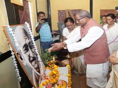 
      
      Assam Guv pays tributes to Mahatma Gandhi his birth anniversary
      
      