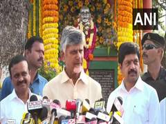 
      
      Andhra CM Naidu inspects port works in Krishna district
      
      
