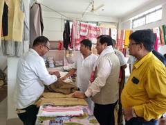 
      
      Union Minister Sarbananda Sonowal promotes Khadi on Gandhi Jayant
      
      