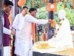 
      
      Odisha CM attends state-level celebration of Gandhi Jayanti
      
      