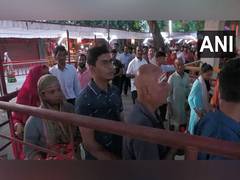 
      
      Devotees flock to temples to celebrate first day of Navaratri
      
      