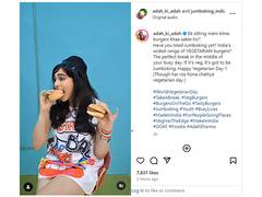 
      
      Adah Sharma bites into Jumboking on World Vegetarian Day
      
      