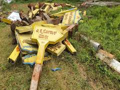 
      
      Congress govt removed nameplates of dignitaries
      
      