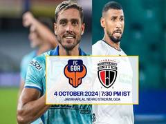 
      
      ISL: Struggling FC Goa takes on NorthEast United FC
      
      