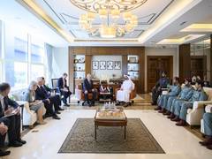 
      
      Saif bin Zayed meets with Russian Deputy Interior Minister
      
      