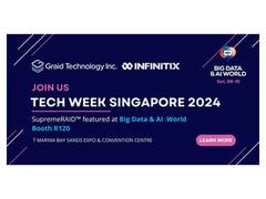 
      
      Graid Technology, INFINITIX to participate in Tech Week Singapore
      
      